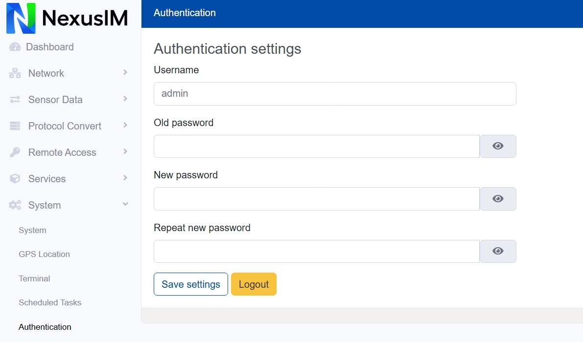 authentication