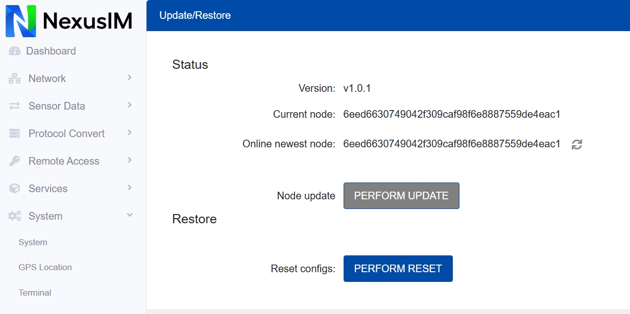 OTA upgrade